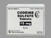 Codeine 15 mg